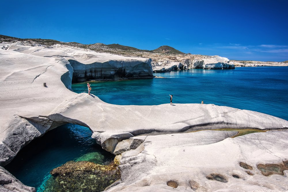 Sarakiniko a Milos